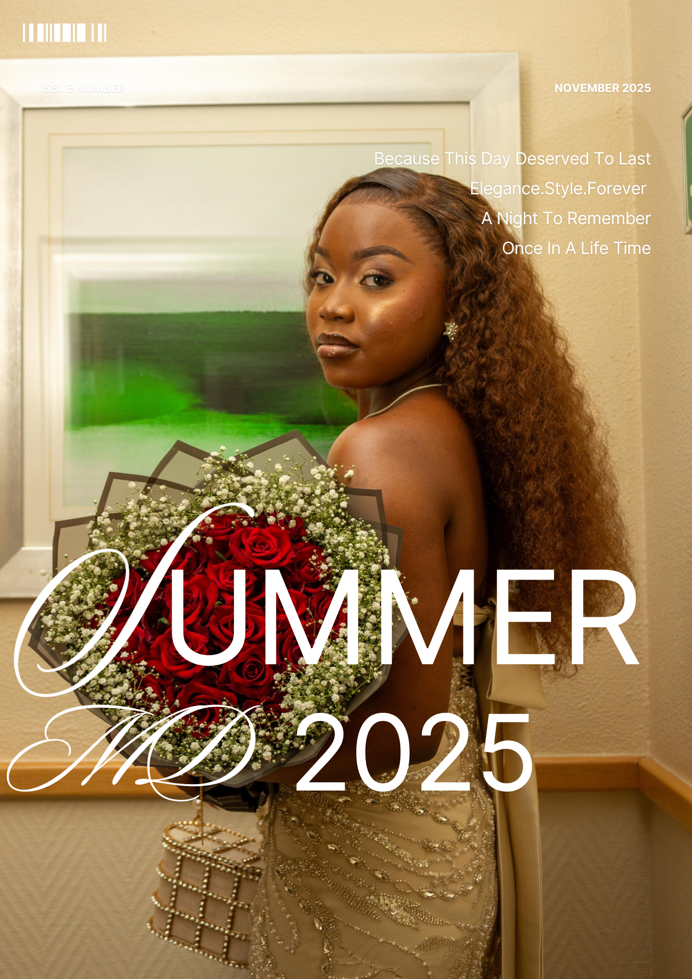 Magazine Features printed cover